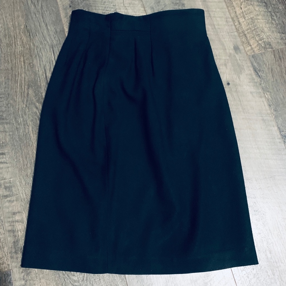High waisted skirt.